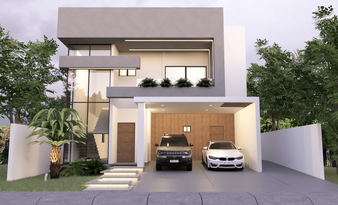 Render Fachada Valenia 218 | PLAYA DEL CARMEN