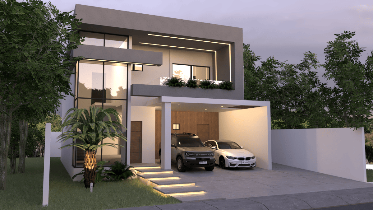 Render Fachada Valenia 218 | PLAYA DEL CARMEN