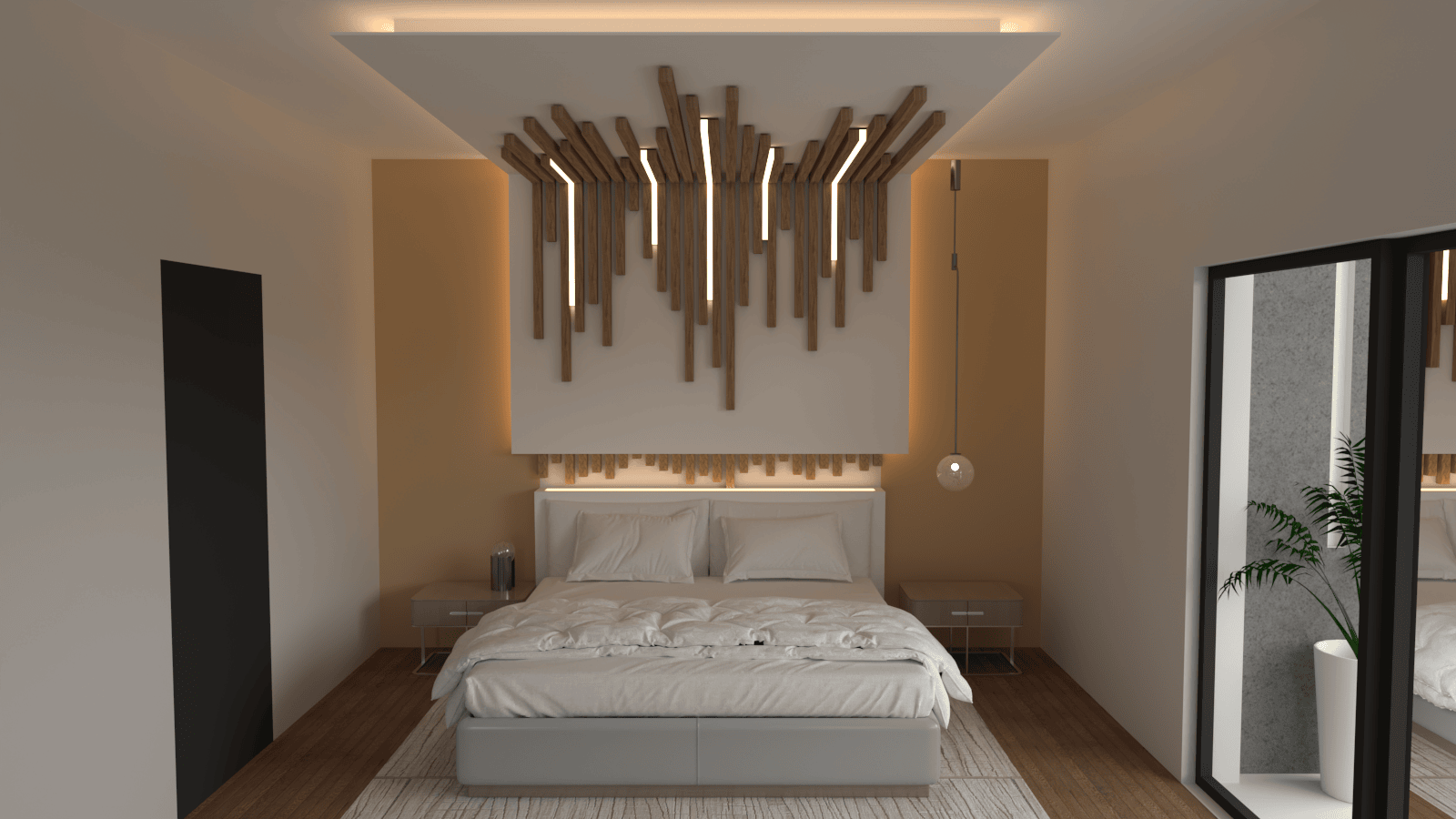 Render Recamara Valenia 218 | PLAYA DEL CARMEN