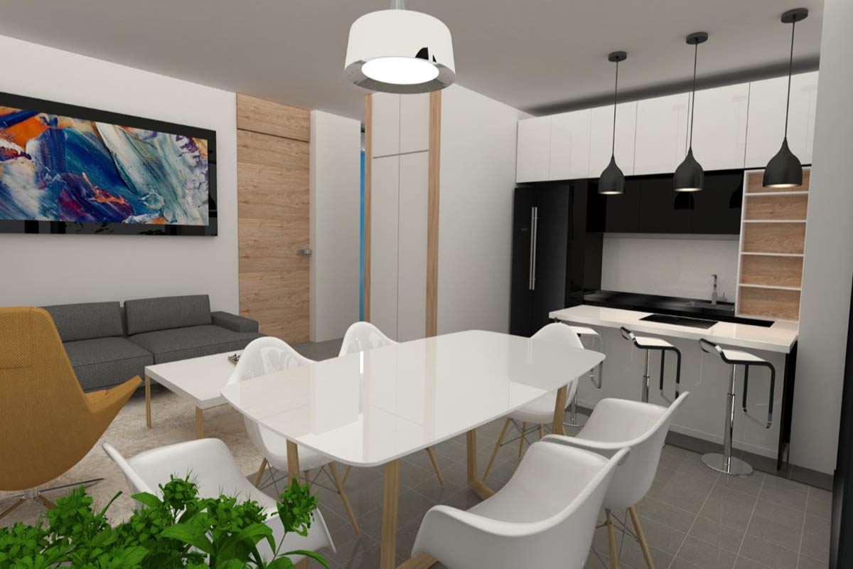 Render Fachada Valenia 218 | PLAYA DEL CARMEN