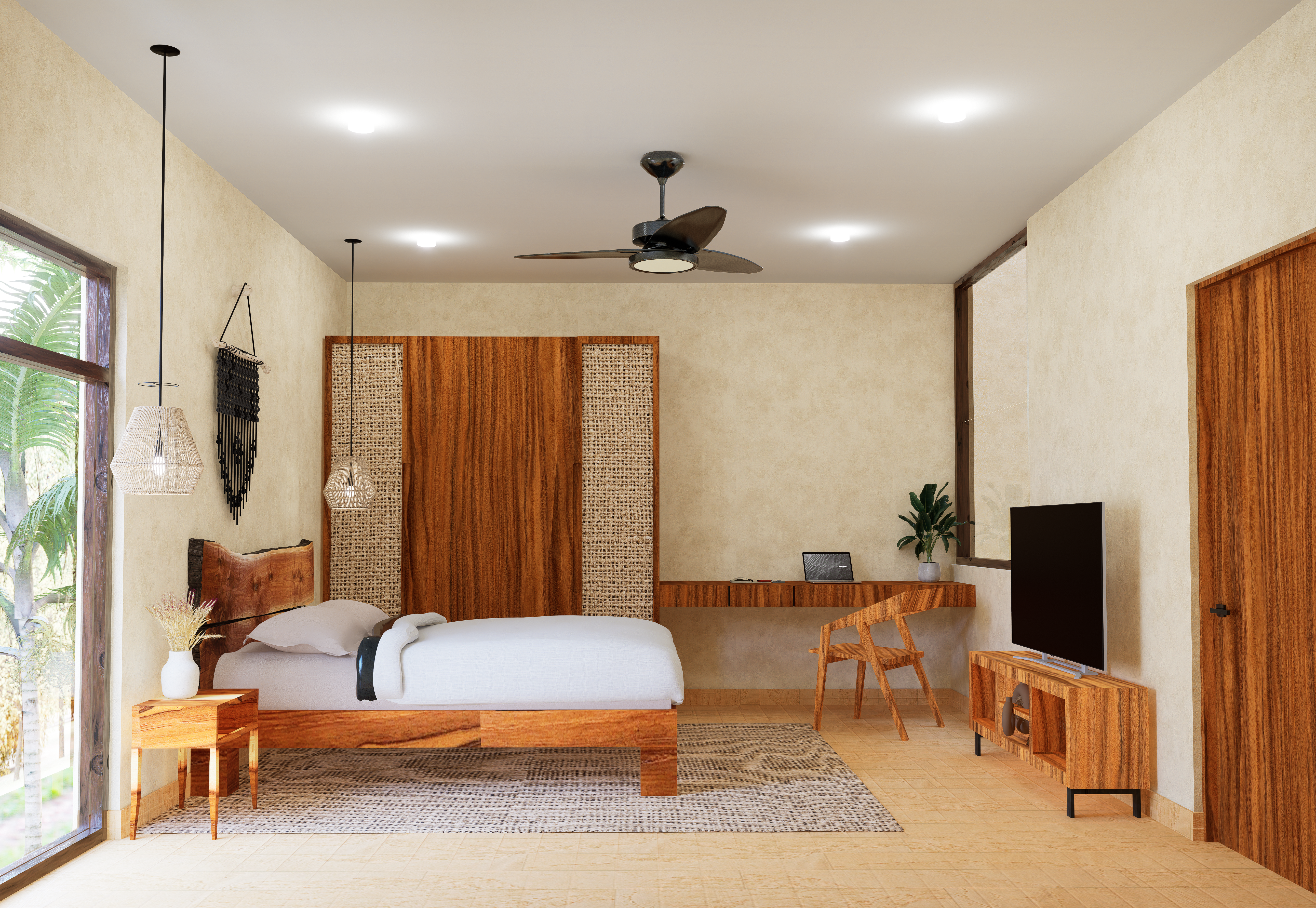 Render alberca Valenia 218 | PLAYA DEL CARMEN