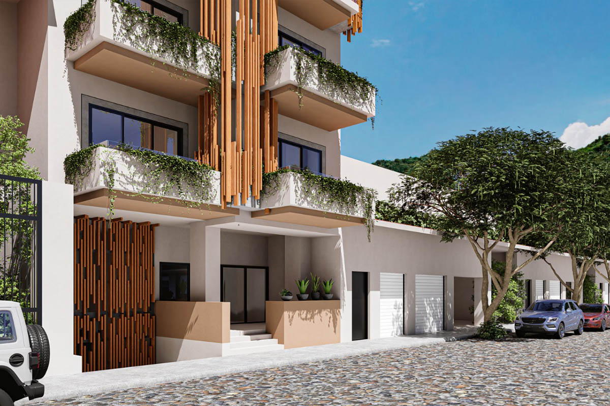 Render alberca Valenia 218 | PLAYA DEL CARMEN