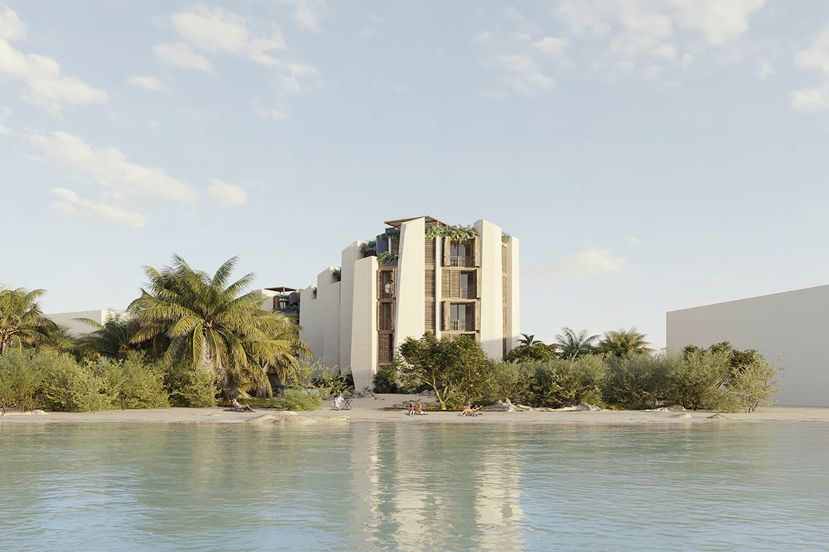 Render estancia Valenia 218 | PLAYA DEL CARMEN